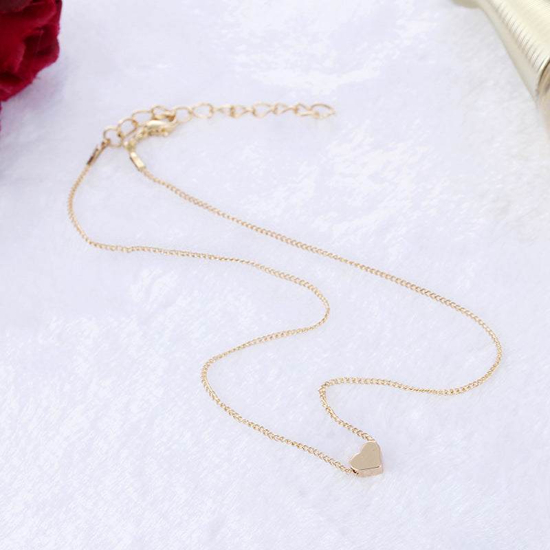 Elegant Double-Sided Heart Necklace